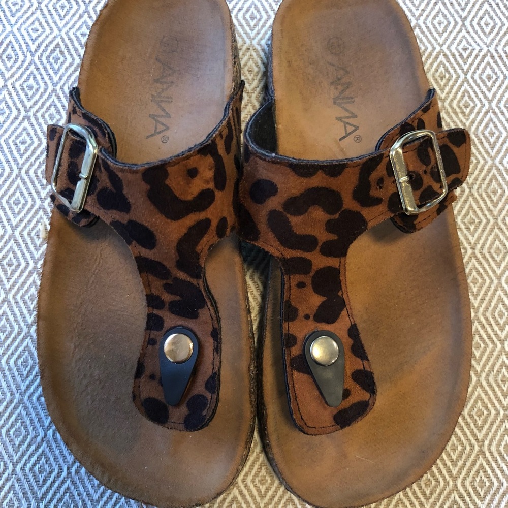 Leopard Print Sandal